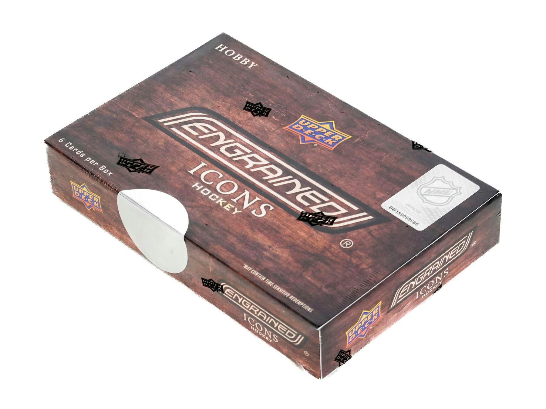 2024-25 Upper Deck Engrained Icons Hockey Hobby Box (12/17)