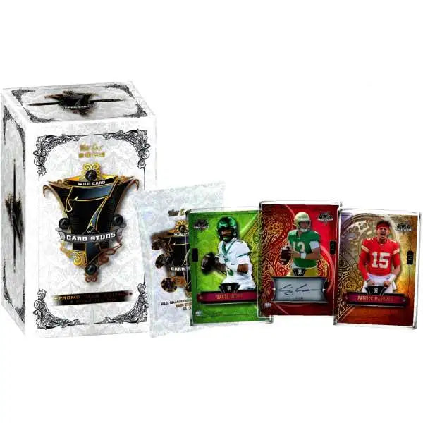 2026 Wild Card 7 Card Studs Promo Deck Edition Box