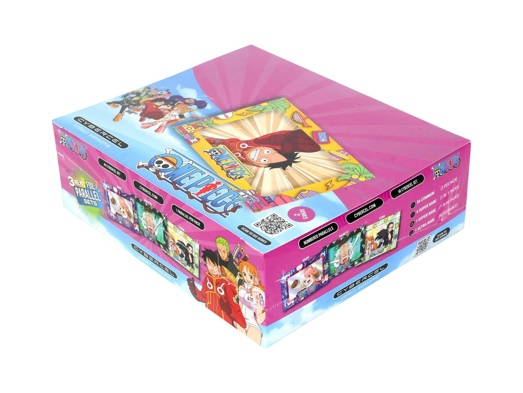 One Piece TCG: 2025 Cybercel Series 2 Hobby Box (9/10)
