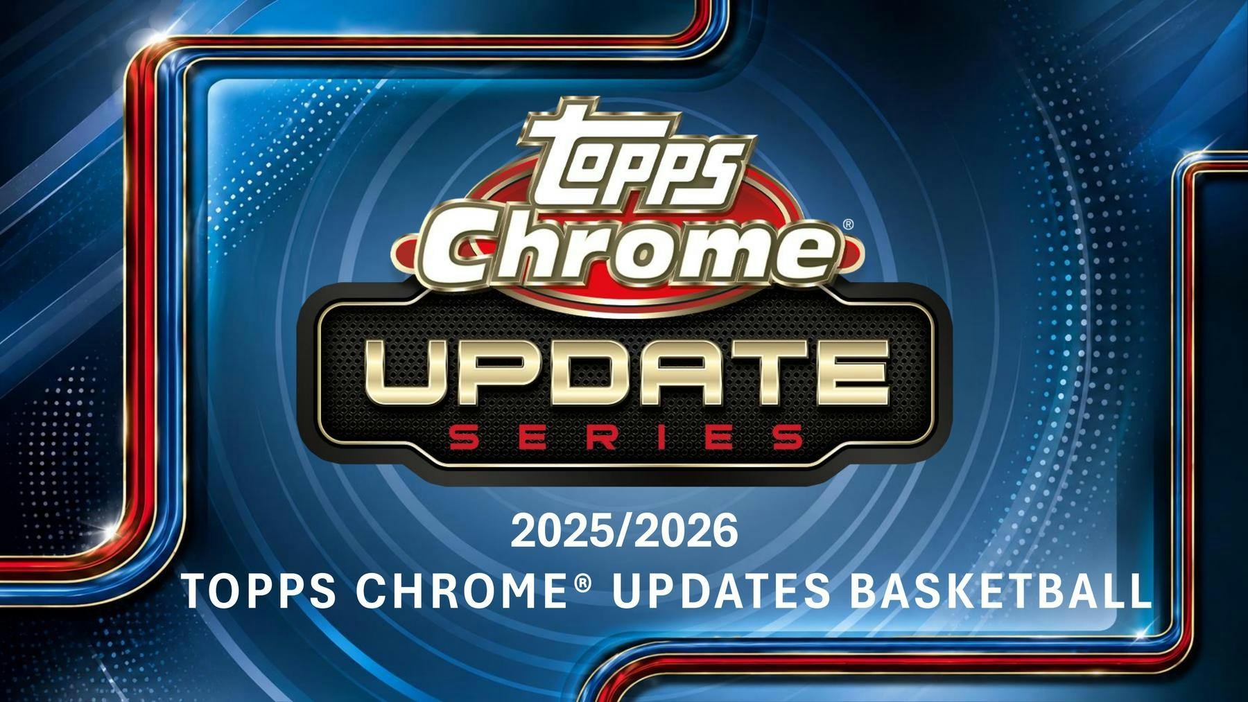 2025-26 Topps Chrome Update
Series Basketball Hobby Jumbo 8-Box Case (Presell 8/6)