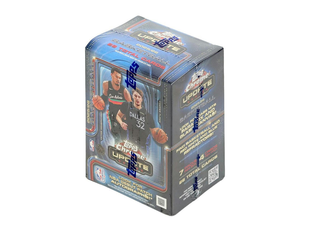 2025-26 Topps Chrome Update Series Basketball Blaster 40-Box Case (Presell 8/6)
