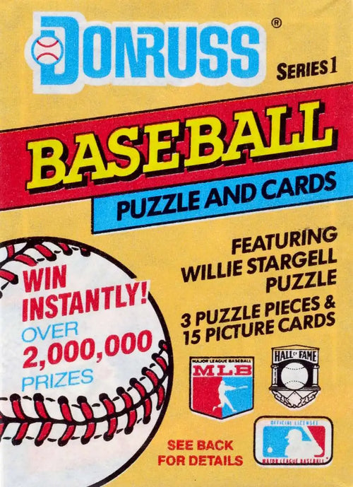 1991 Donruss Series 1 Baseball Wax Pack