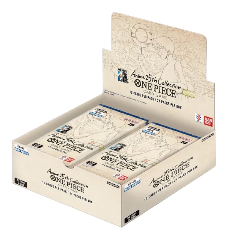 One Piece TCG: 2025 Memorial Collection Anime 25th Collection Extra Booster Box (EB-02)