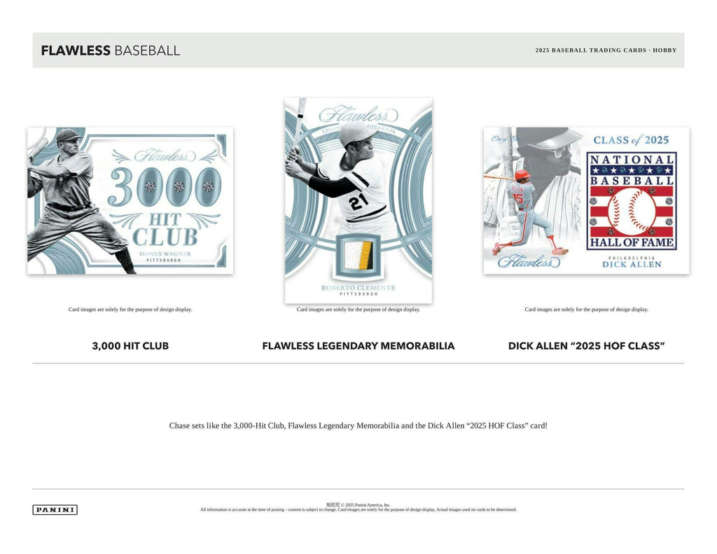 2025 Panini Flawless Baseball Hobby Box (12/23)