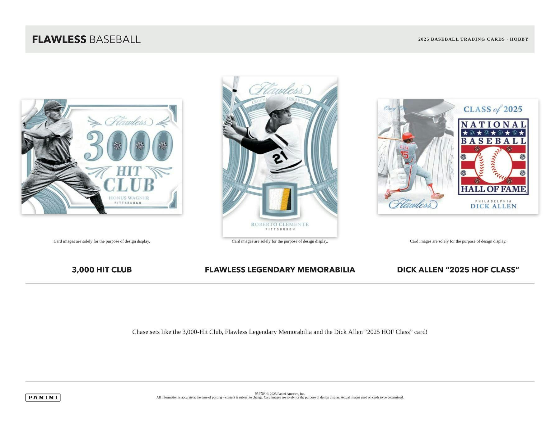 2025 Panini Flawless Baseball Hobby Box (12/23)