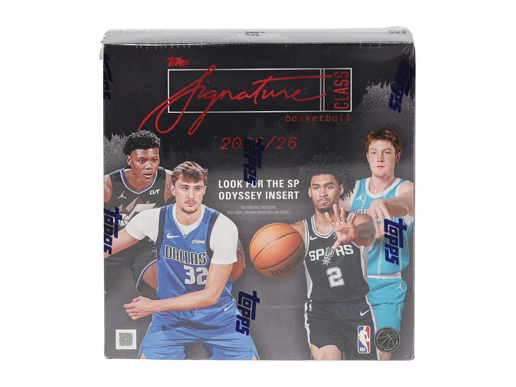 2025-26 Topps Signature Class Basketball Mega Box (5/28)