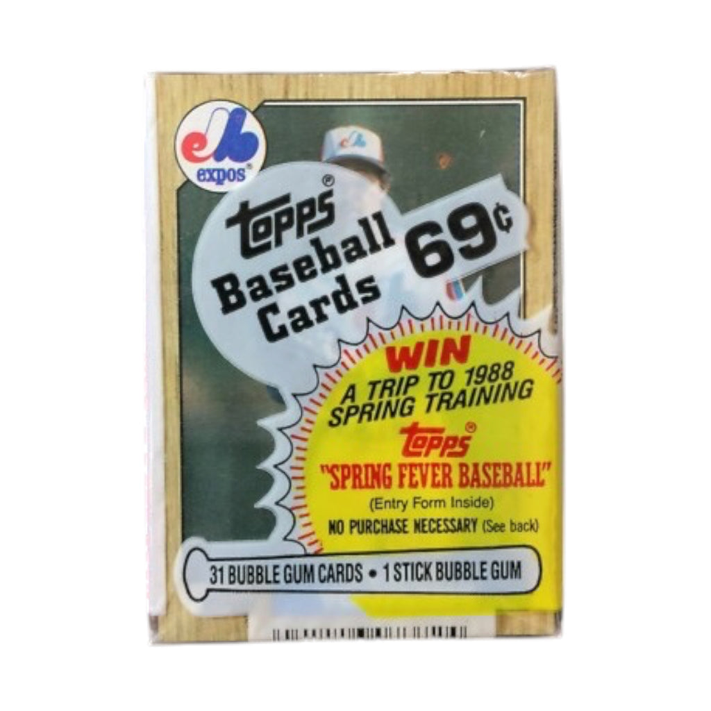 1987 Topps Baseball 31-Card Cello Pack
