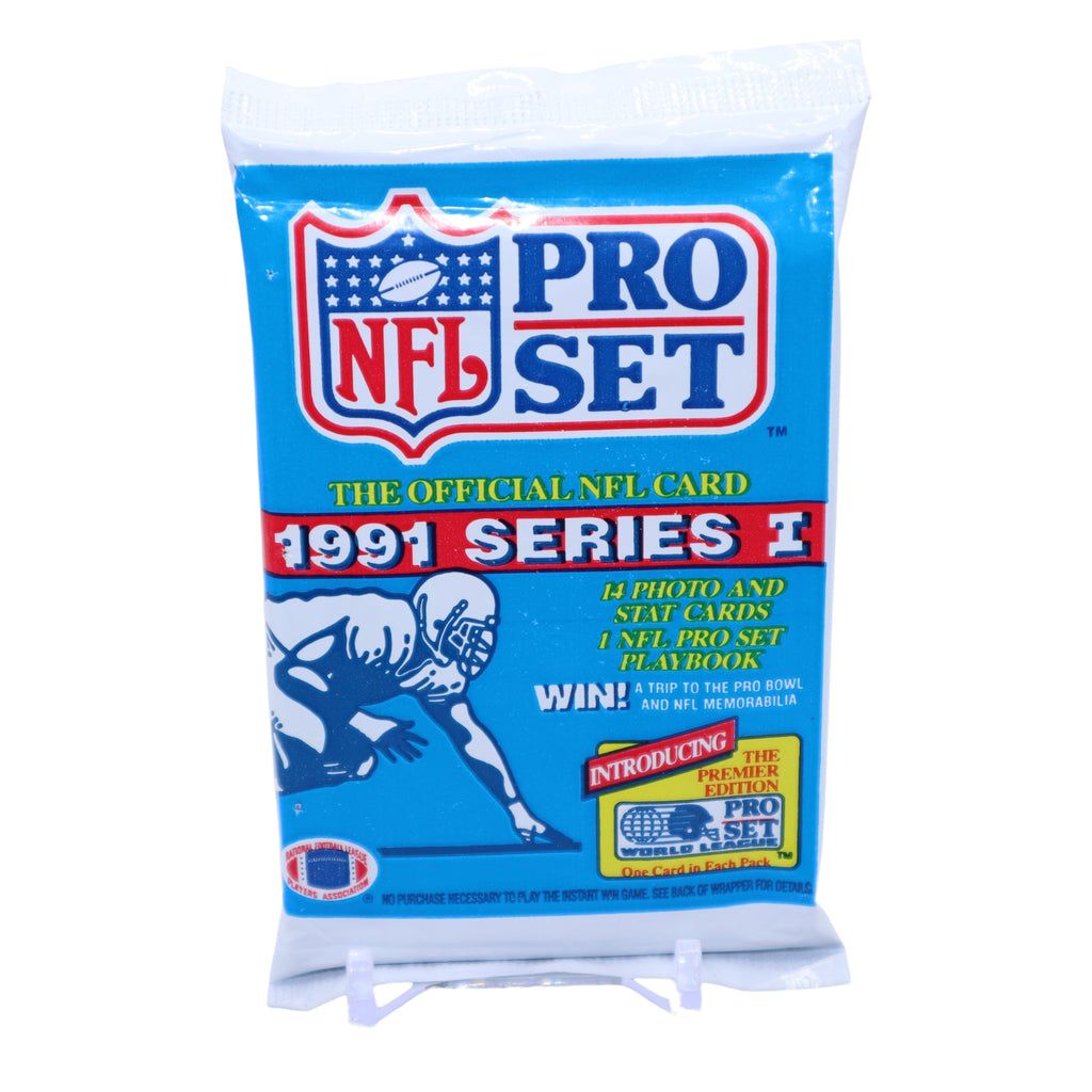1991 Pro Set Series 1 15-Card Football Pack