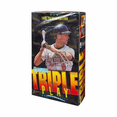 1992 Donruss Triple Play Baseball 36-Pack Hobby Box