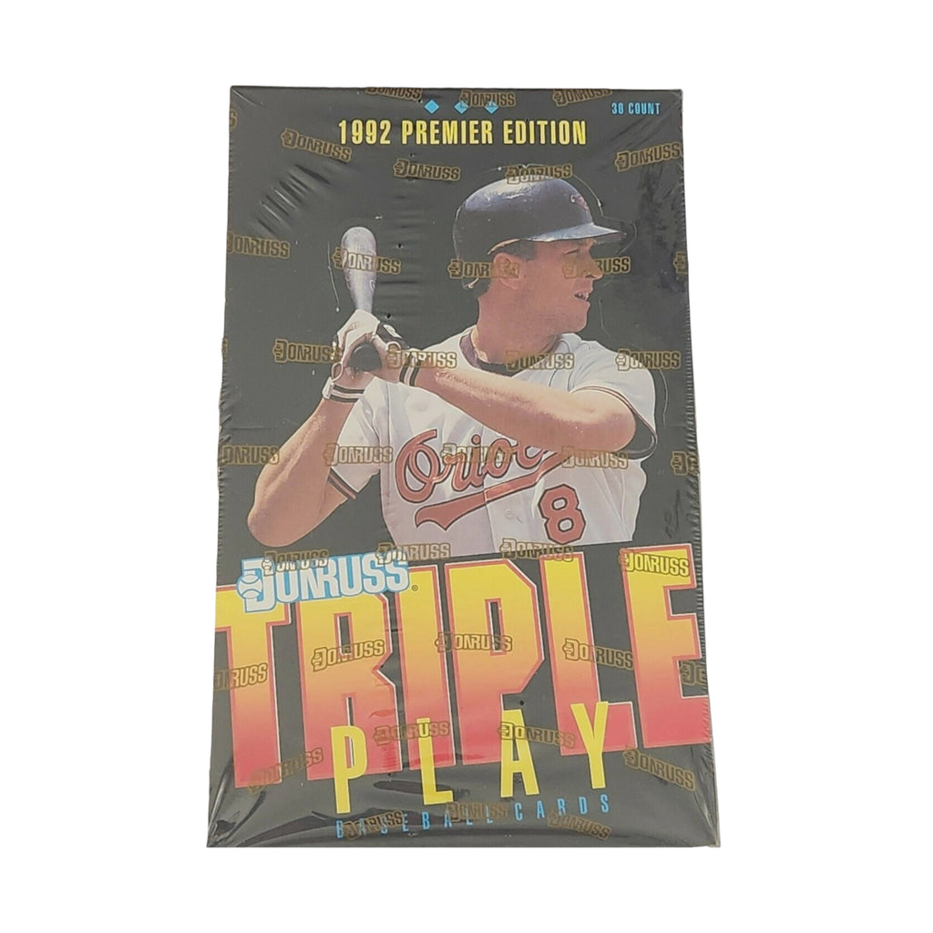 1992 Donruss Triple Play Baseball 36-Pack Hobby Box