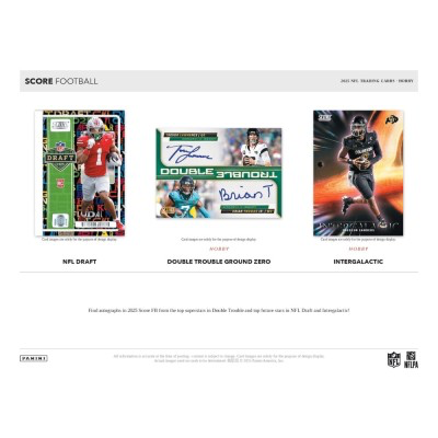2025 Panini Score Football Hobby Pack (7/2)