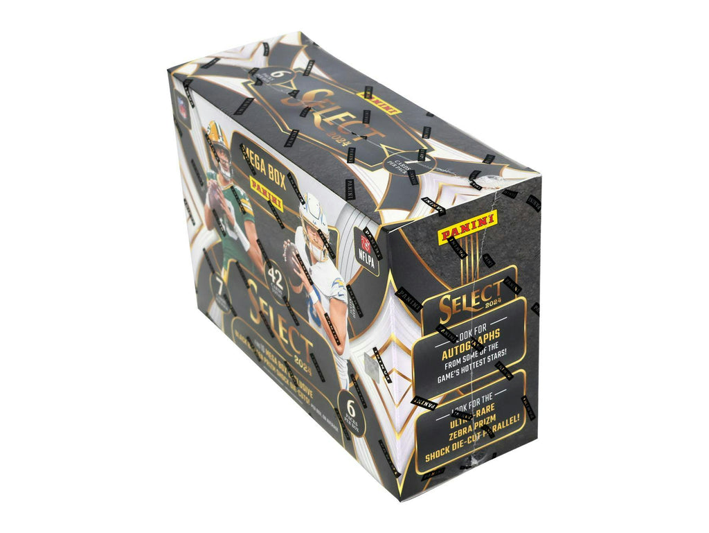 2024 Panini Select Football Mega Box (Black & Green Prizms!)