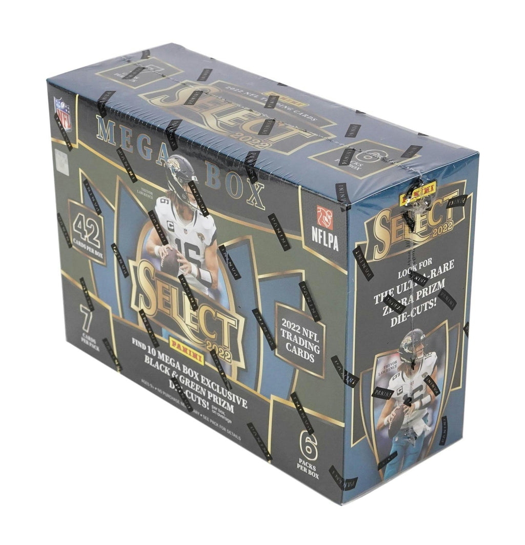 2022 Panini Select Football Mega Box (Black & Green Die-Cuts!)
