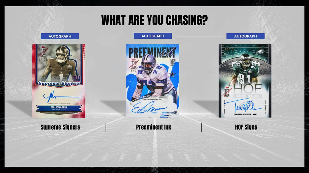 2025 Topps Signature Class Football Mega Box (6/6)