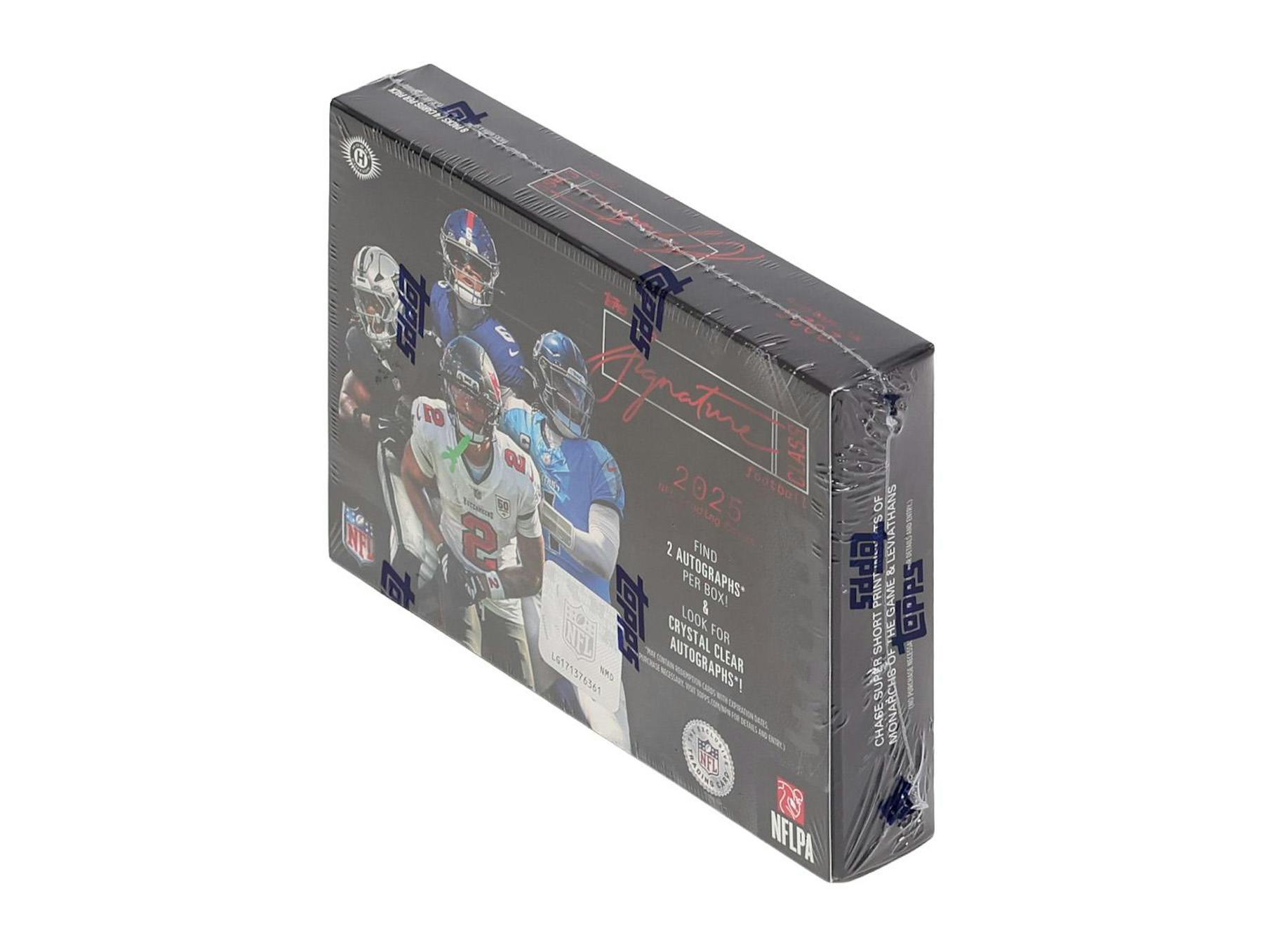 2025 Topps Signature Class Football Hobby Box (6/6)