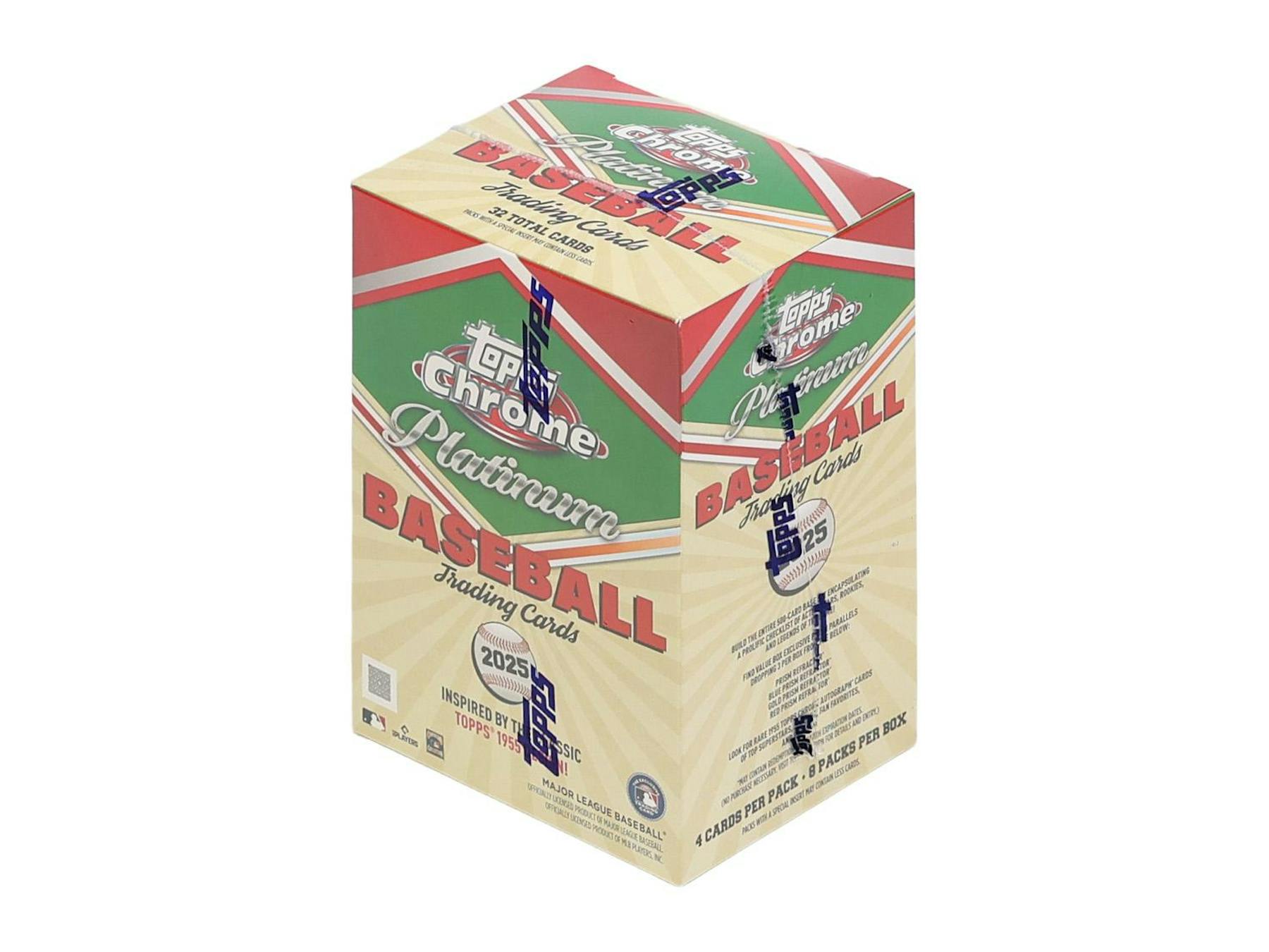 2025 Topps Chrome Platinum '55 Baseball Blaster Box (6/5)