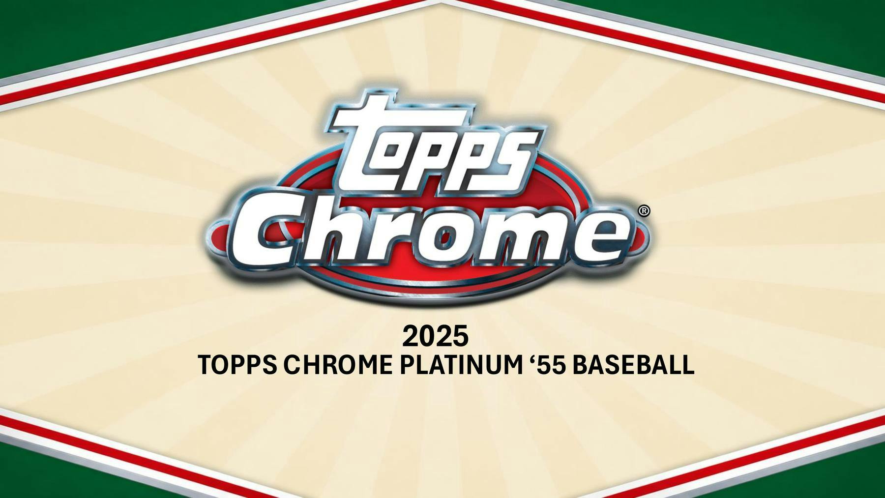 2025 Topps Chrome Platinum '55 Baseball Blaster Box (6/5)