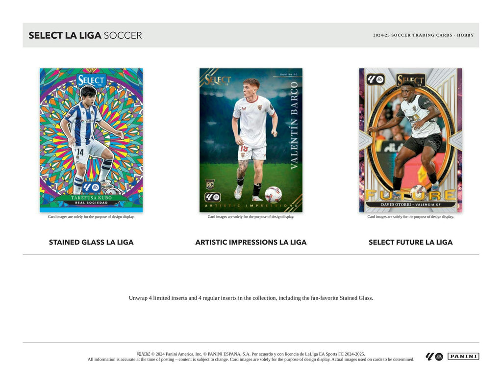 2024-25 Panini Select La Liga Soccer Hobby Box