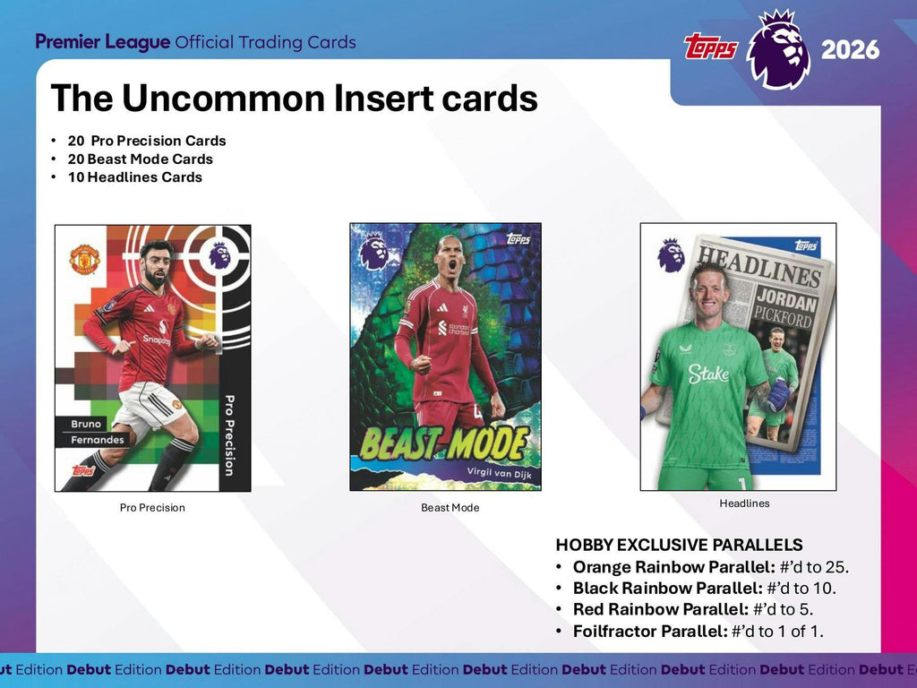 2025-26 Topps English Premier League Soccer Hobby Box (9/17)