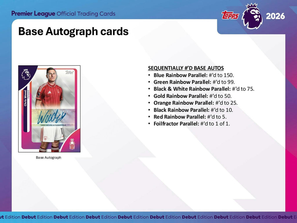 2025-26 Topps English Premier League Soccer Hobby Box (9/17)