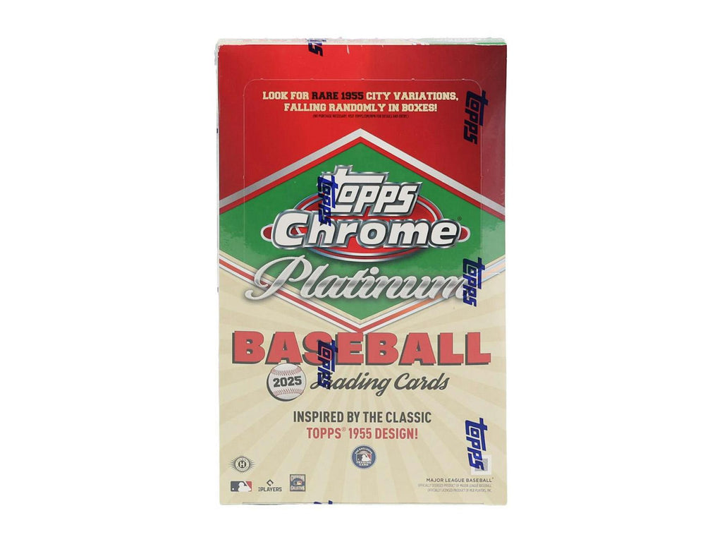 2025 Topps Chrome Platinum '55 Baseball Hobby Box