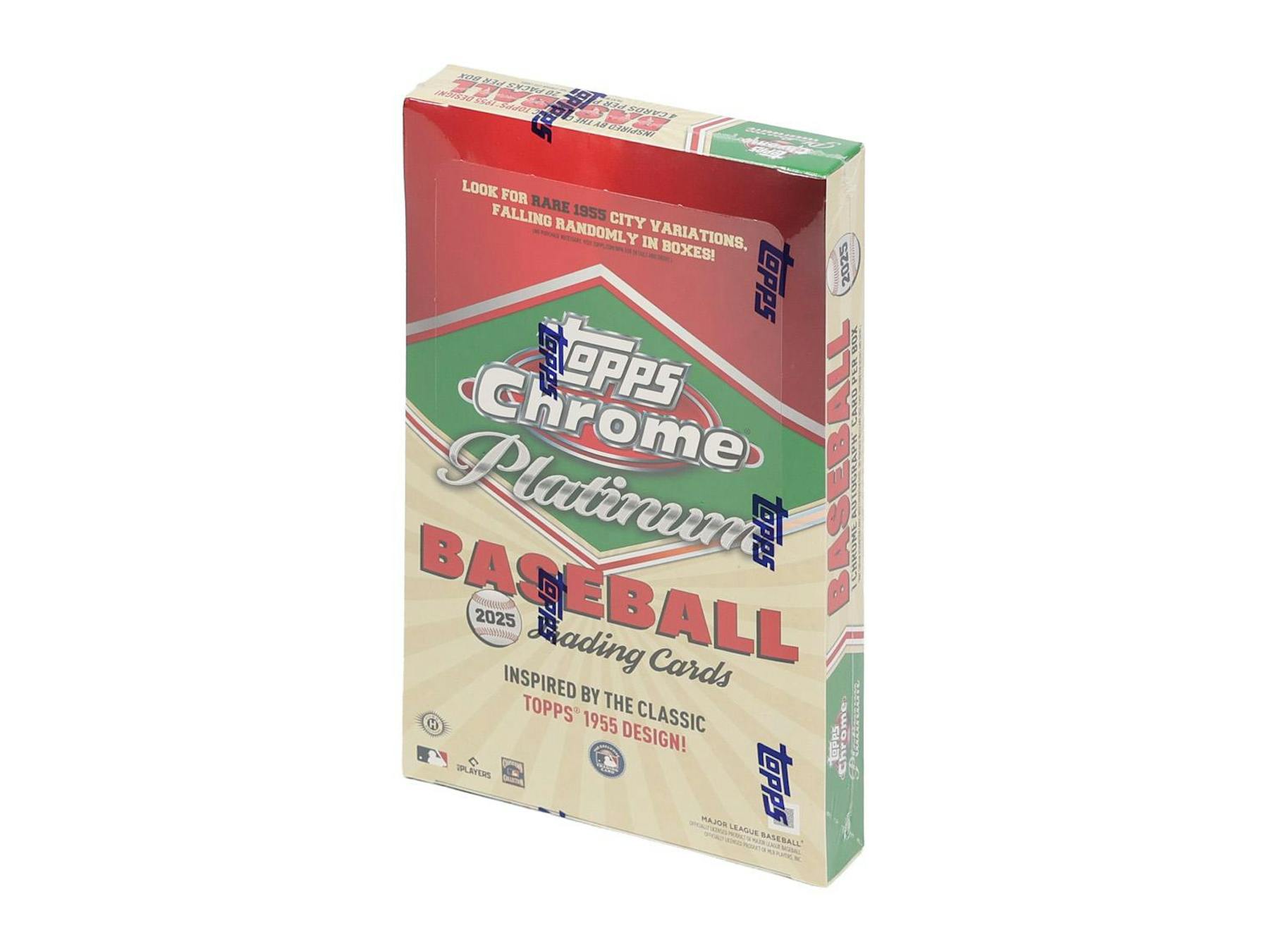 2025 Topps Chrome Platinum '55 Baseball Hobby Box