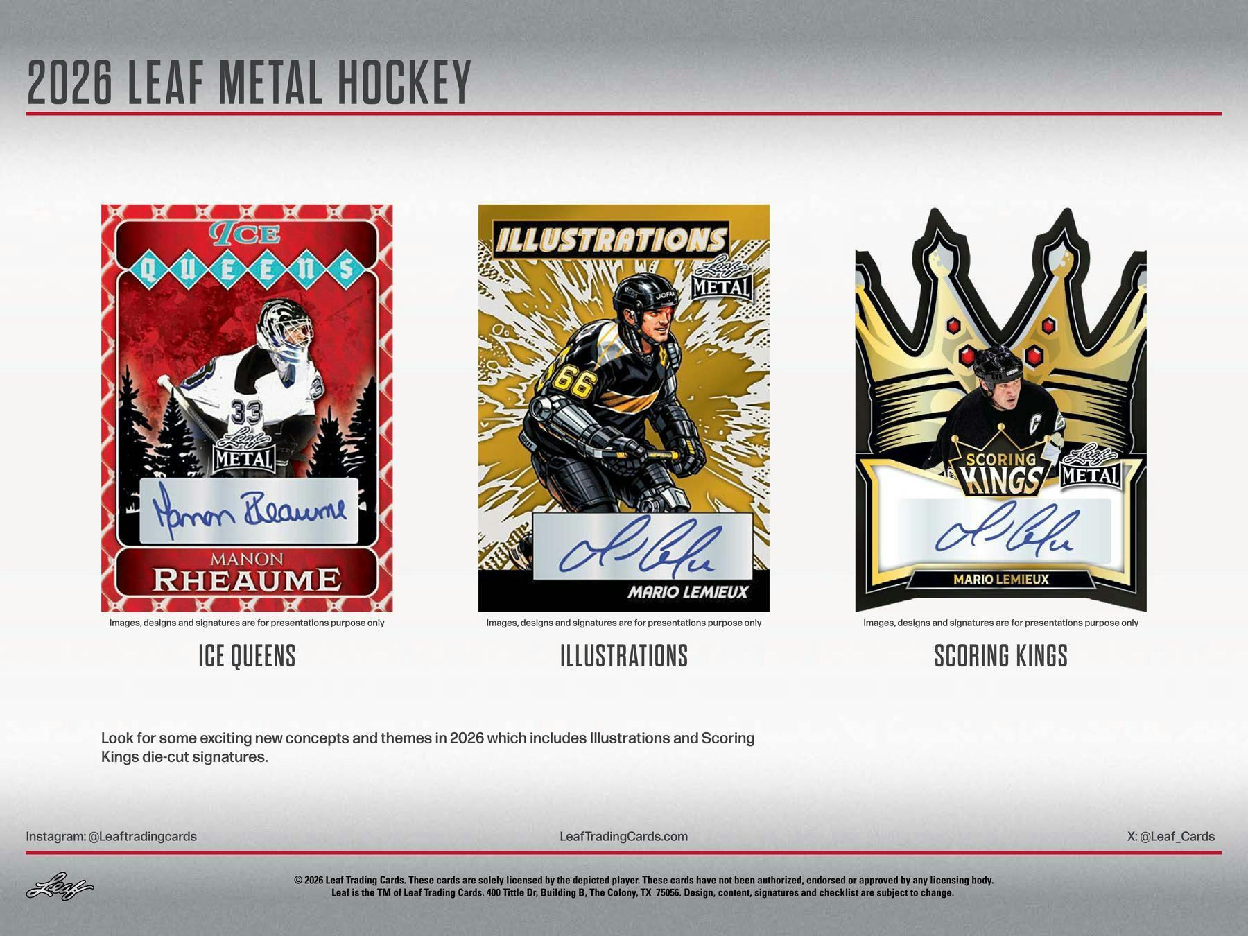 2026 Leaf Metal Hockey Hobby Box