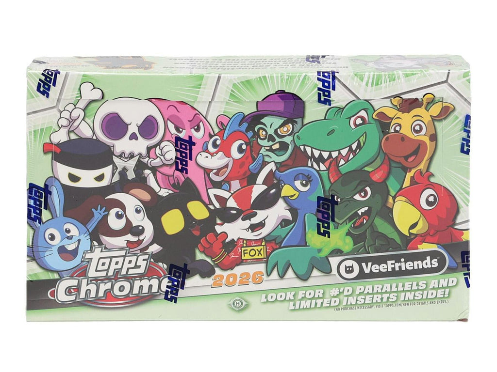 2026 Topps VeeFriends Chrome Hobby Box (6/10)