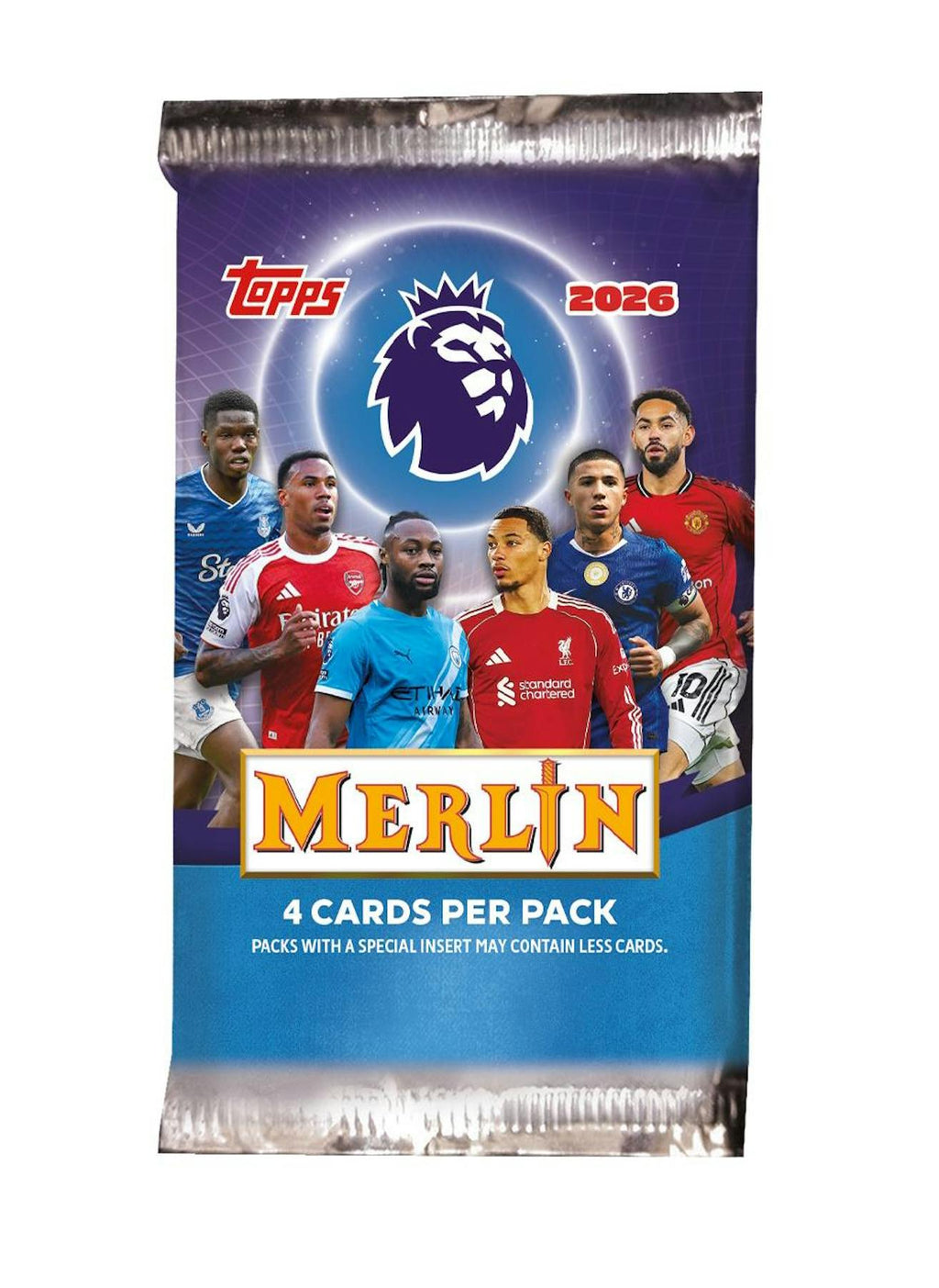 2025-26 Topps Merlin Premier League EPL Soccer Blaster 40-Box Case (Presell 6/11)