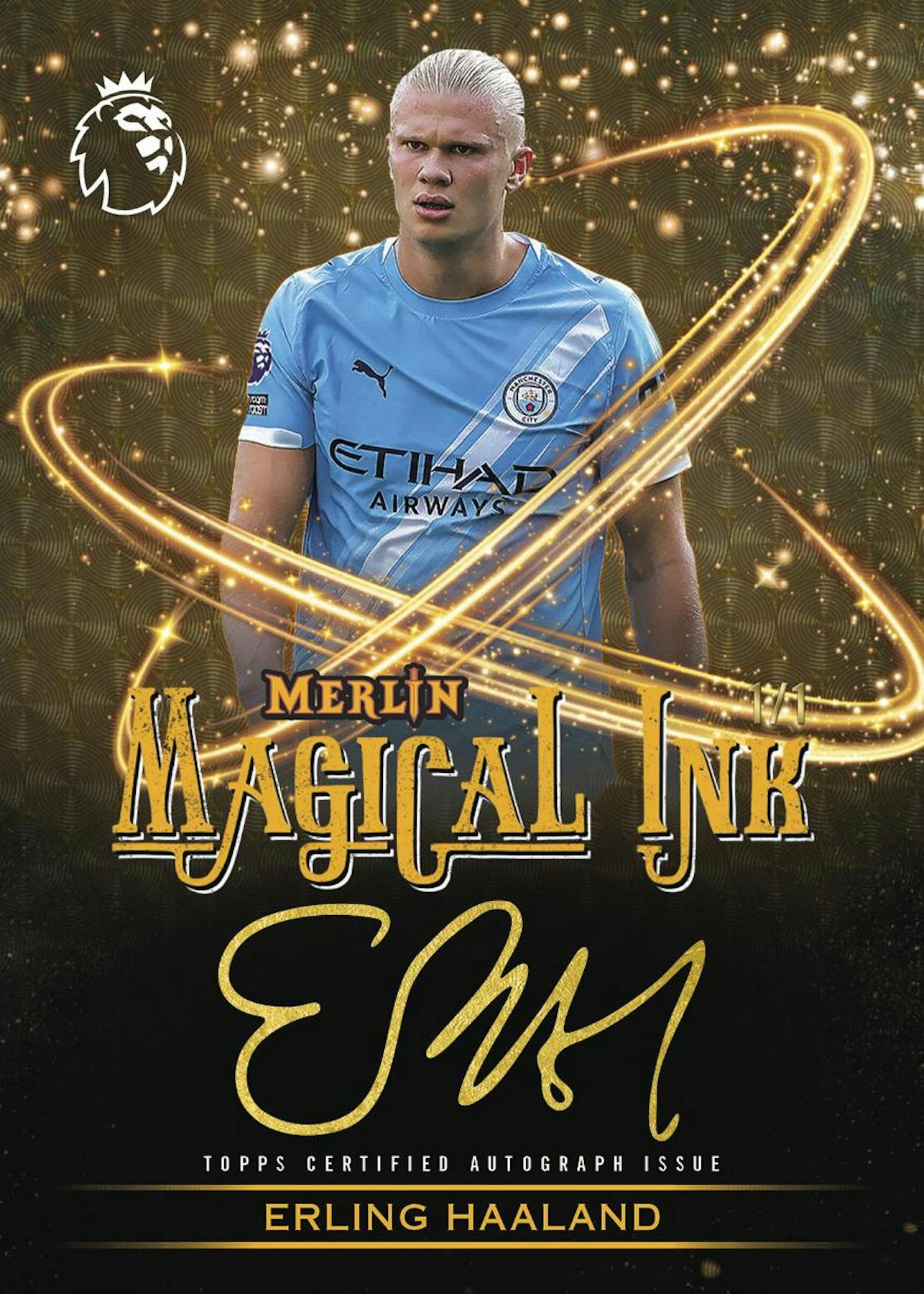 2025-26 Topps Merlin Premier League EPL Soccer Blaster 40-Box Case (Presell 6/11)