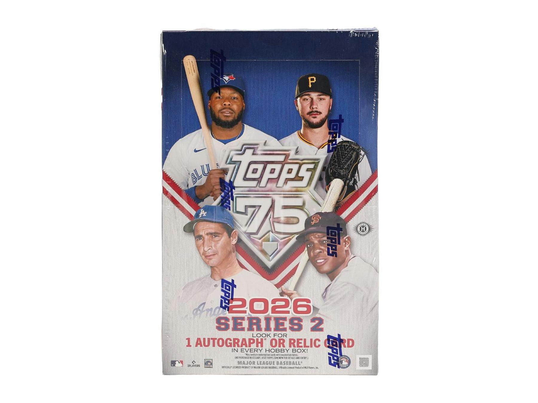 2026 Topps Series 2 Baseball Hobby 12-Box Case (6/10)