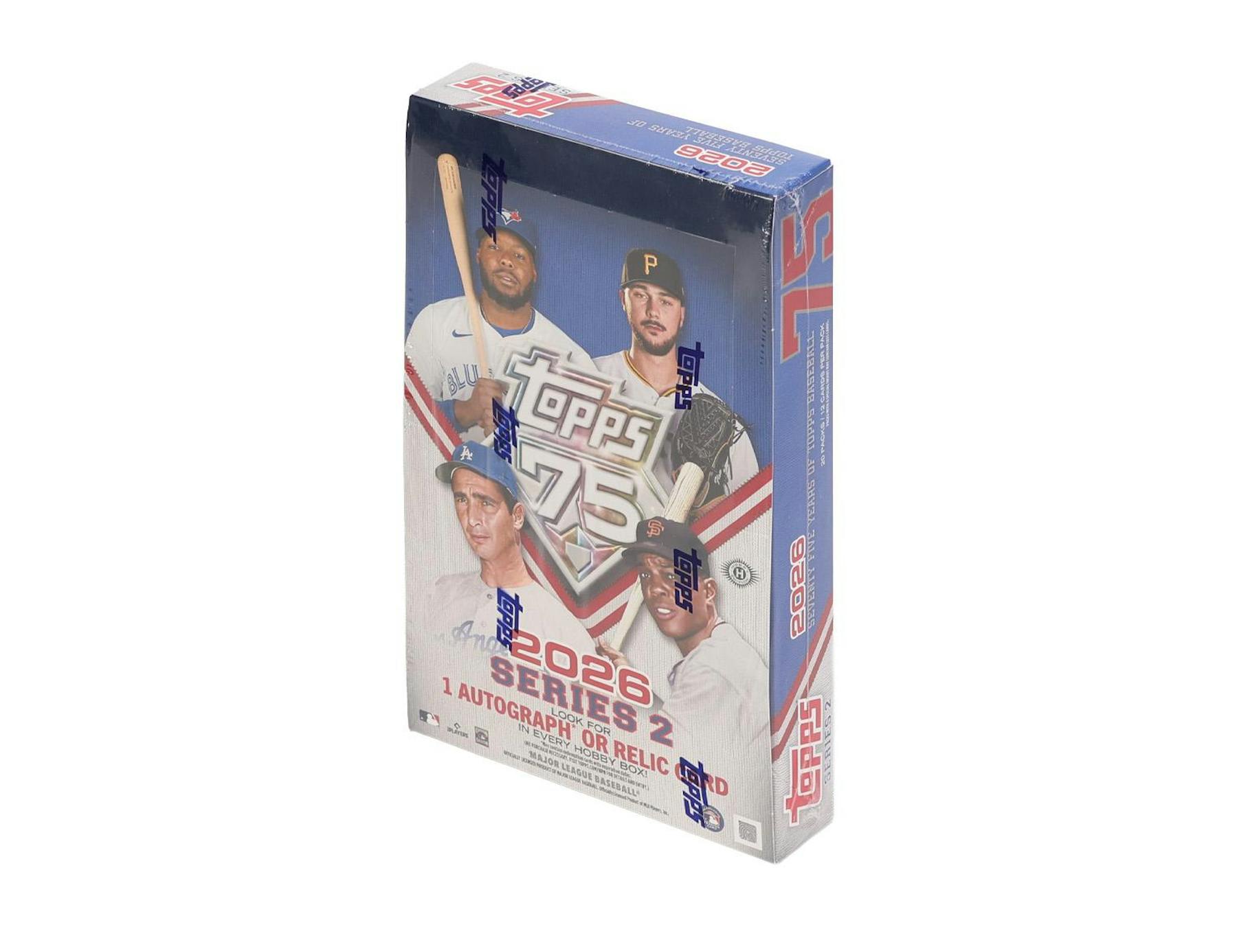 2026 Topps Series 2 Baseball Hobby 12-Box Case (6/10)