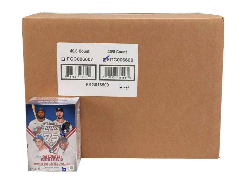 2026 Topps Series 2 Baseball Blaster 40-Box Case (6/10)