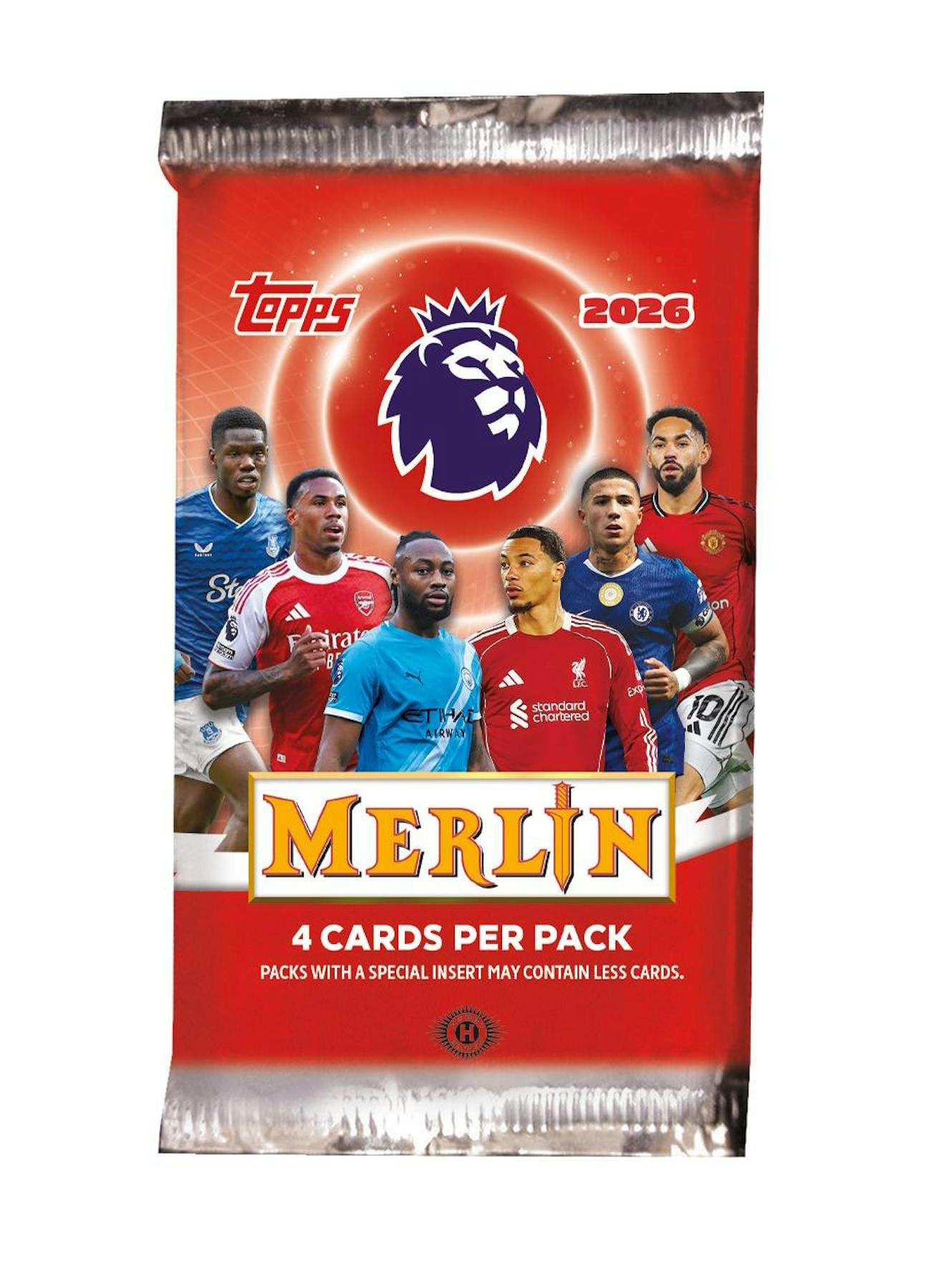 2025-26 Topps Merlin EPL English Premier League 12-Box Hobby Case (Presell 6/11)