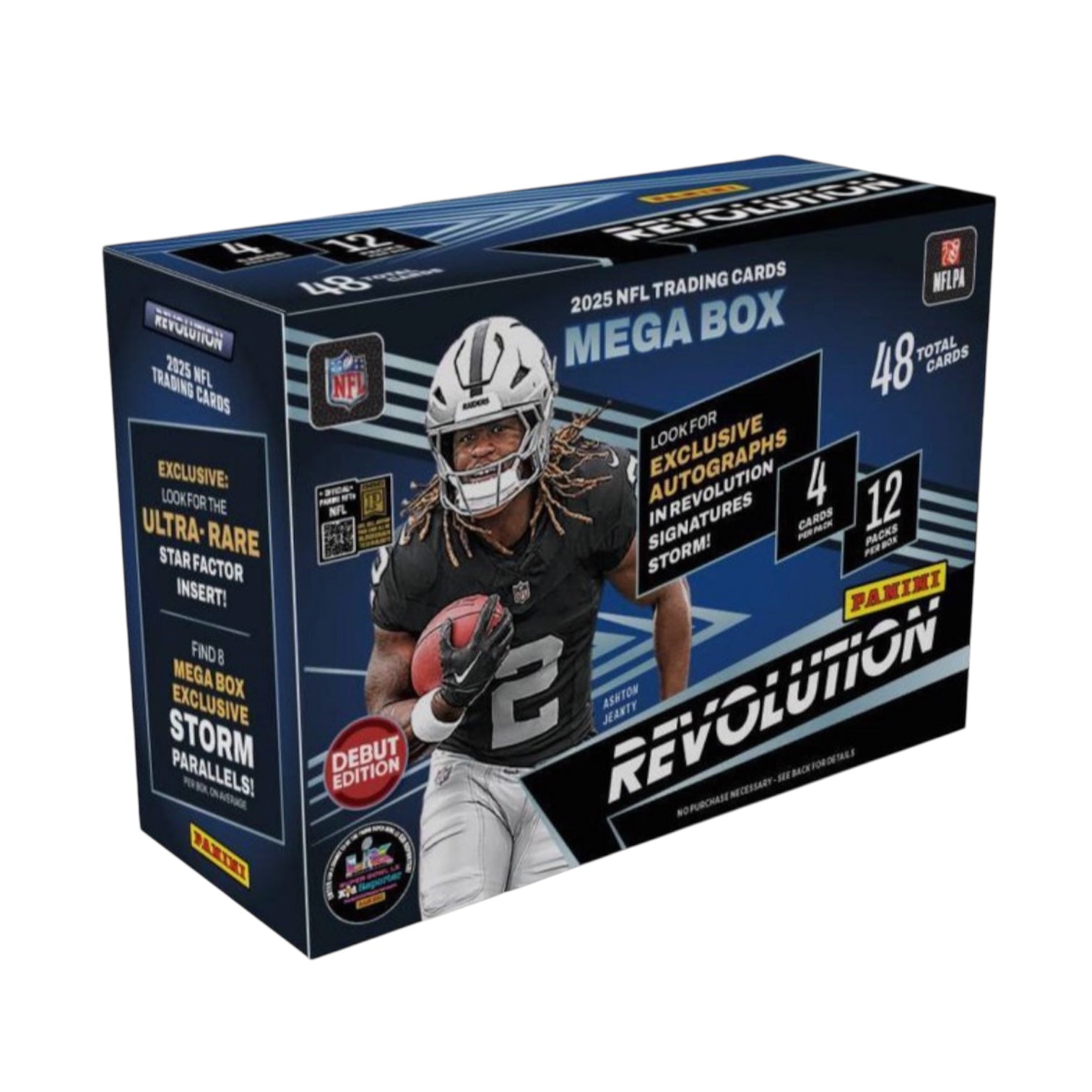 2025 Panini Revolution Football Mega Box (Storm Parallels!) (10/6/25)