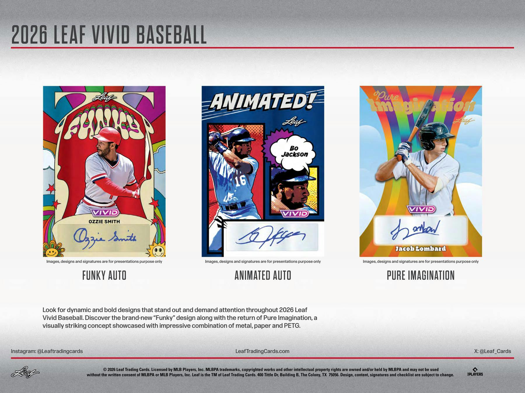 2026 Leaf Vivid Baseball Hobby Box
