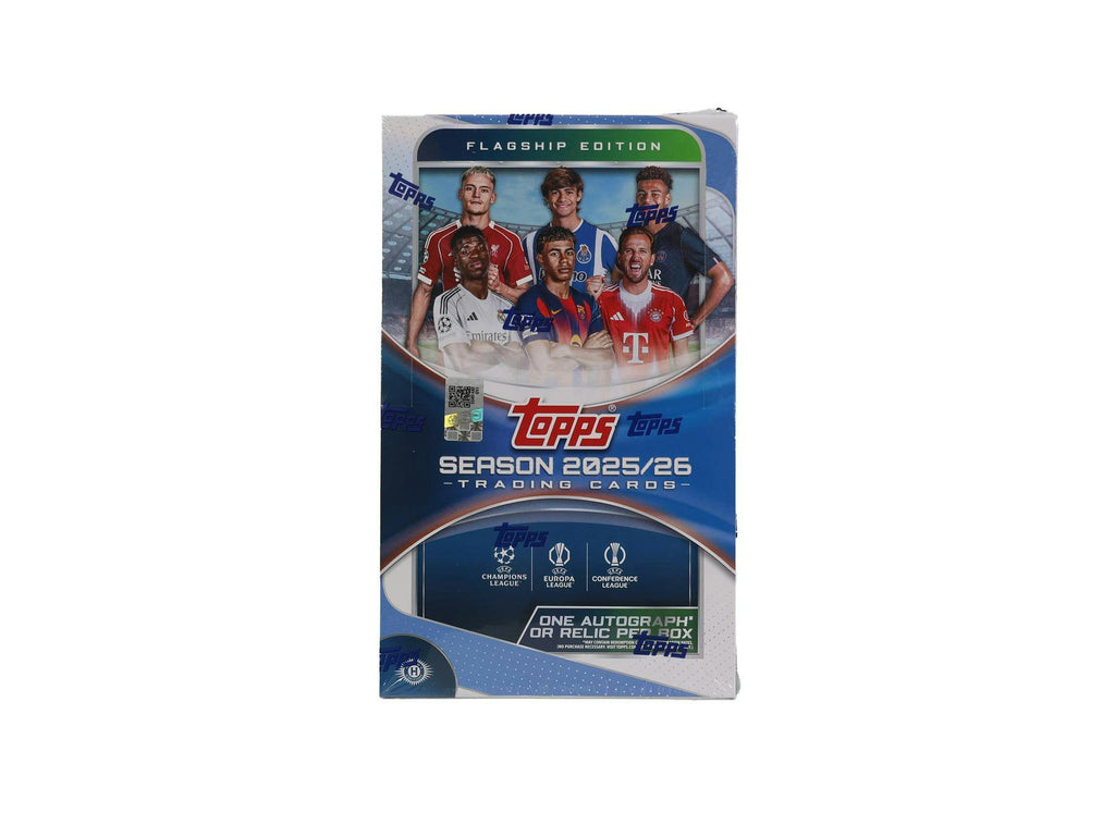 2025-26 Topps UEFA Club Competitions Soccer Hobby Pack (1/15)