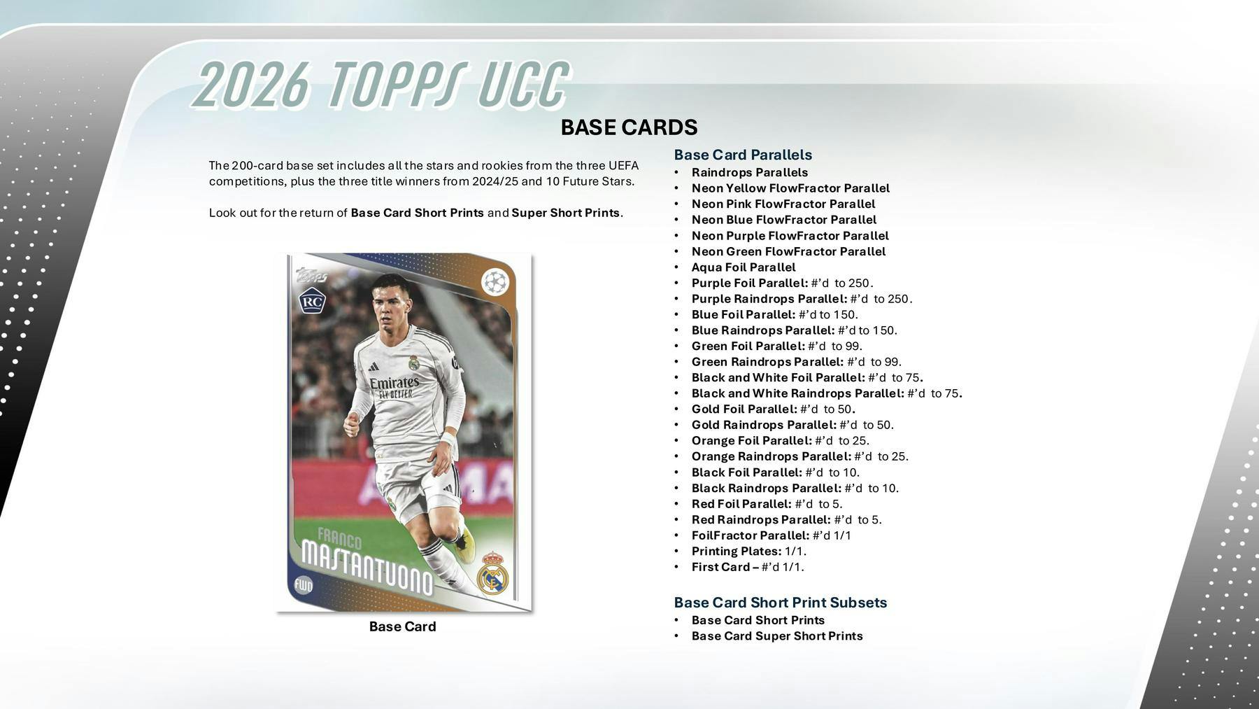 2025-26 Topps UEFA Club Competitions Soccer Hobby Pack (1/15)