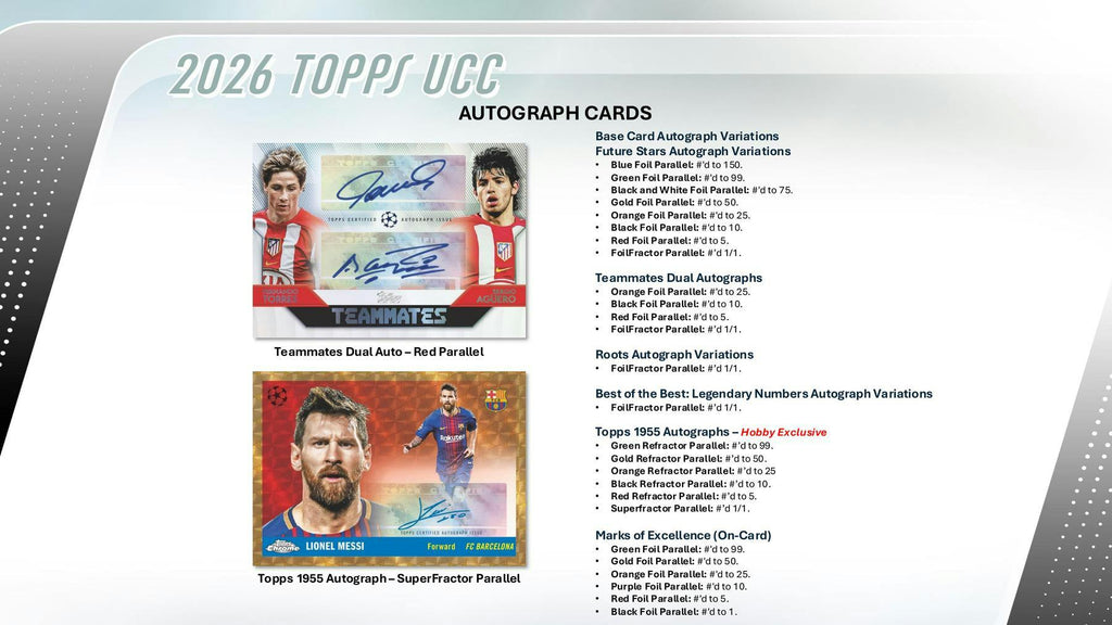 2025-26 Topps UEFA Club Competitions Soccer Hobby Pack (1/15)