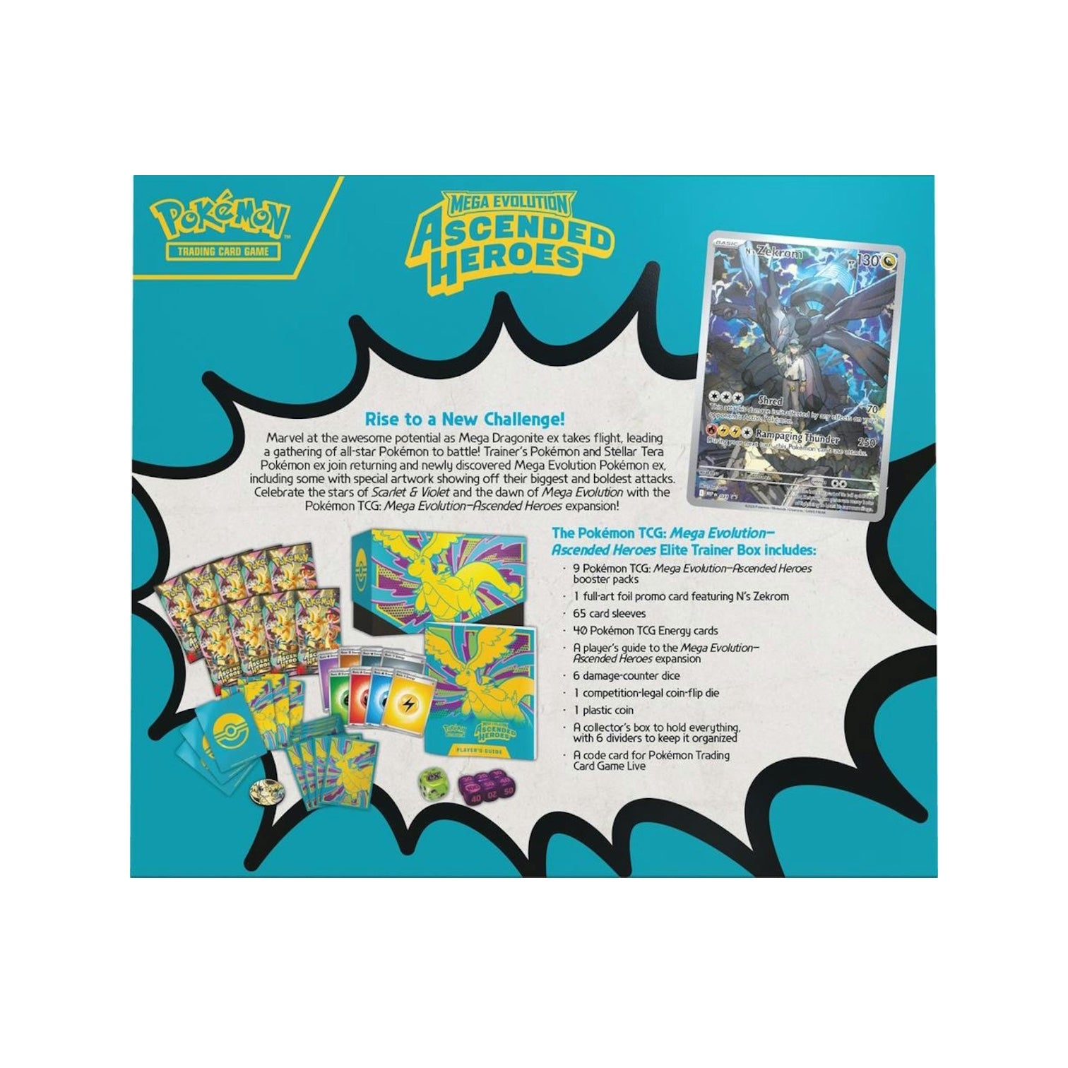 Pokémon TCG: Mega Evolution - Ascended Heroes Elite Trainer Box