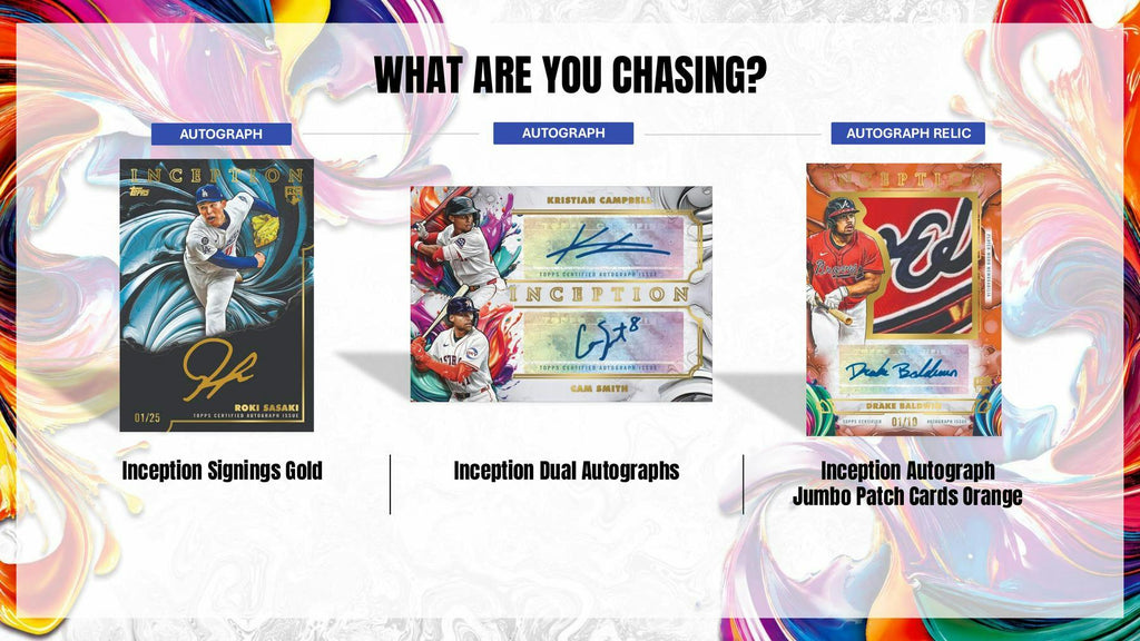 2025 Topps Inception Baseball Hobby Box (Presell 6/19)