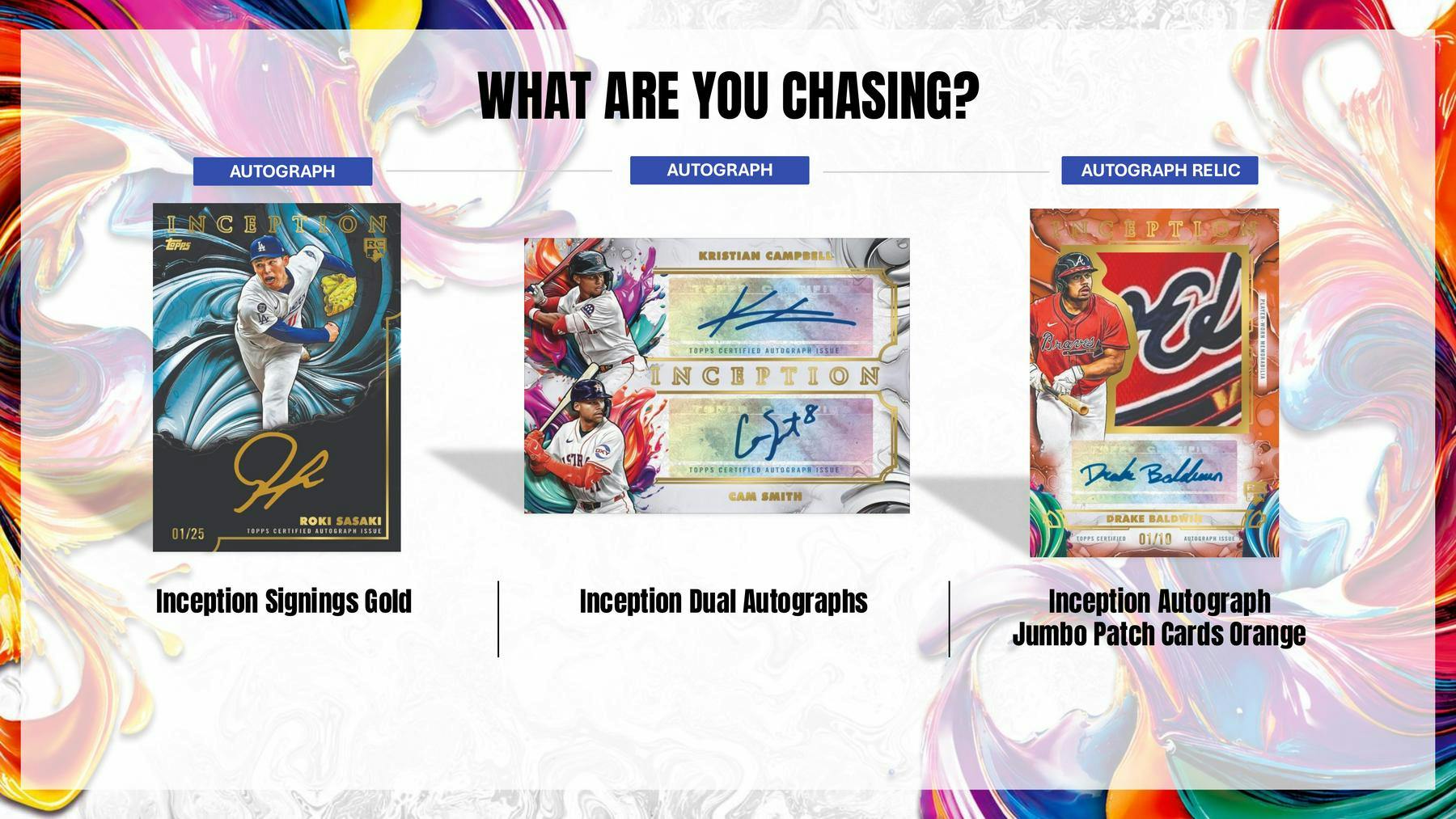 2025 Topps Inception Baseball Hobby Box (Presell 6/19)