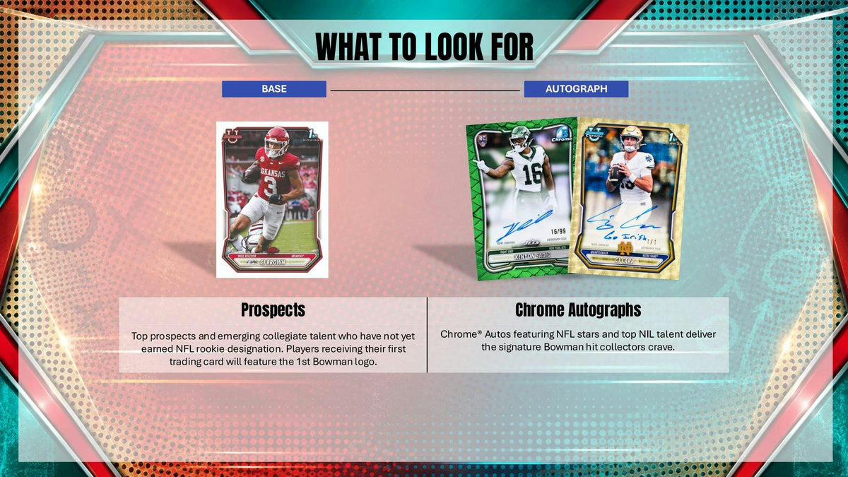 2026 Bowman Football Hobby 8-Card Pack (9/30)
