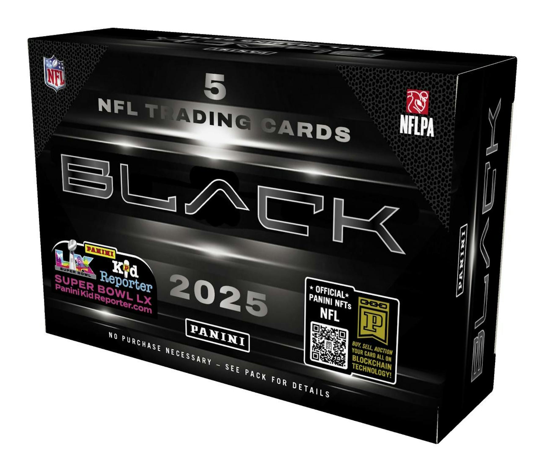 2025 Panini Black Football Hobby Box (10/8)