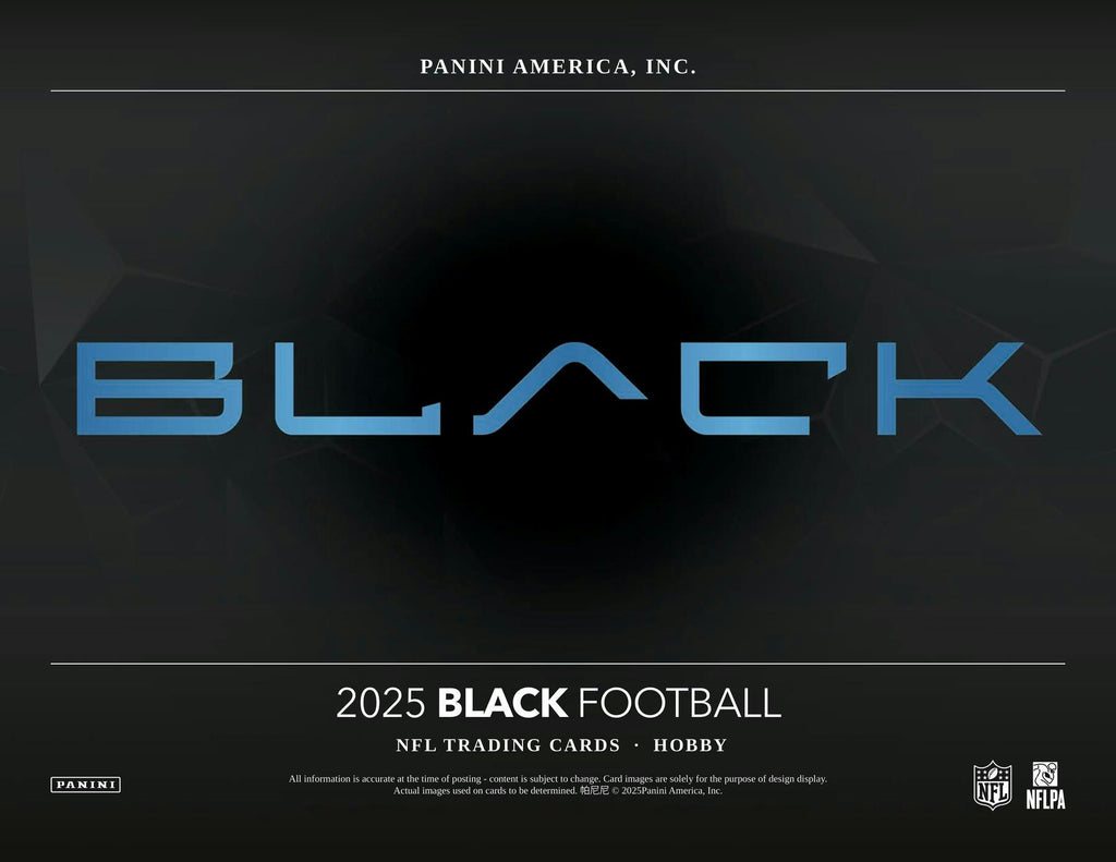 2025 Panini Black Football Hobby Box (10/8)