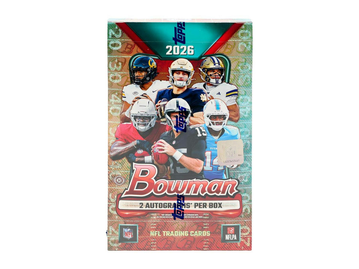 2026 Bowman Football Hobby 8-Card Pack (9/30)