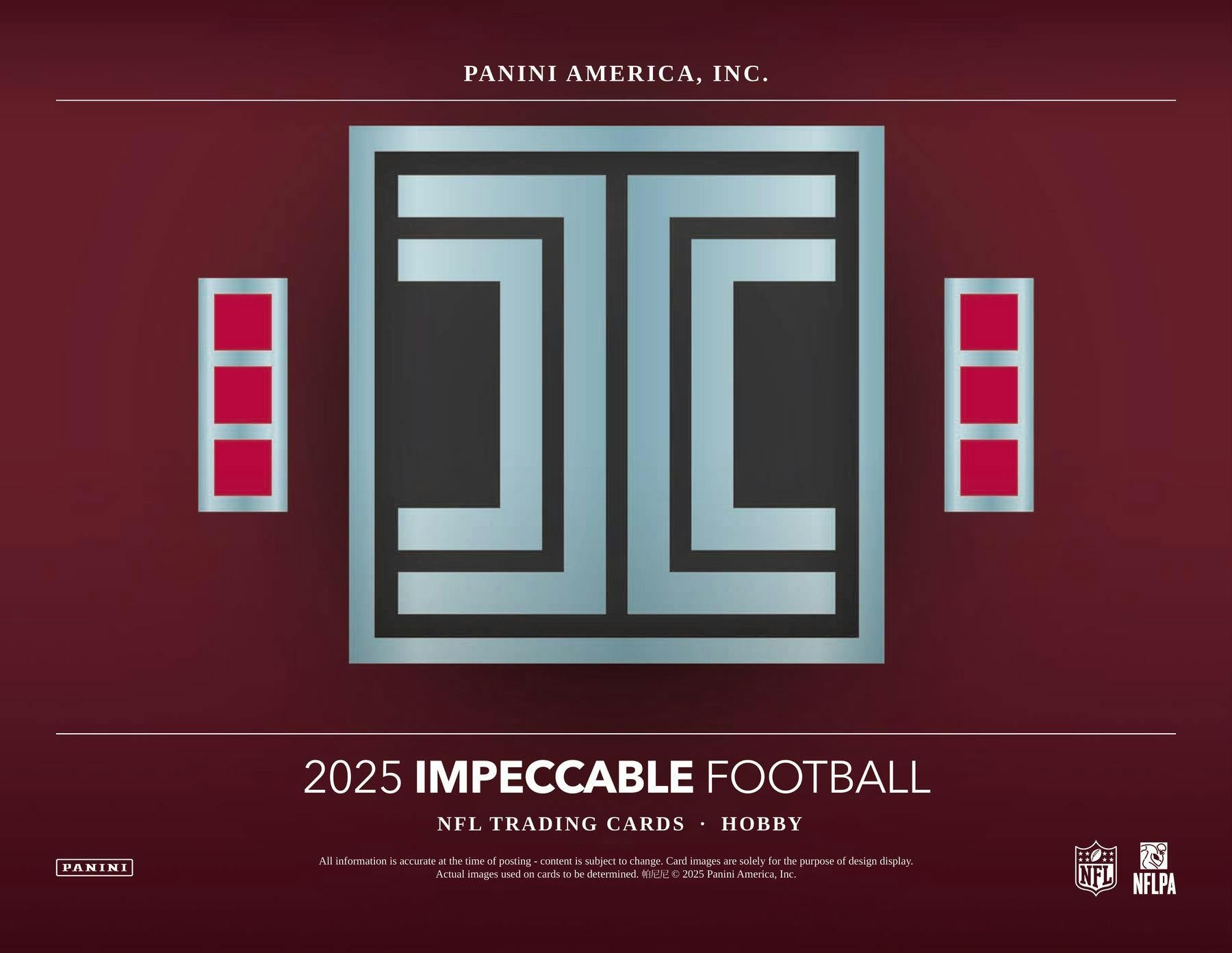 2025 Panini Impeccable Football Hobby Box (10/15)