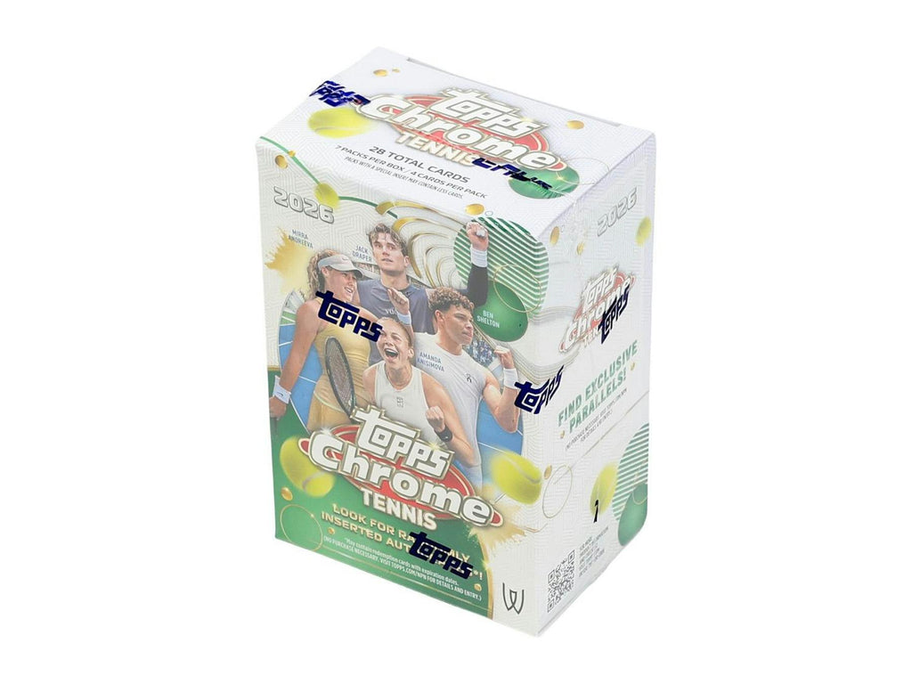 2026 Topps Chrome Tennis Blaster Box (9/30)