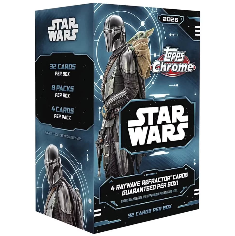 2026 Topps Chrome Star Wars Blaster Box (9/30)