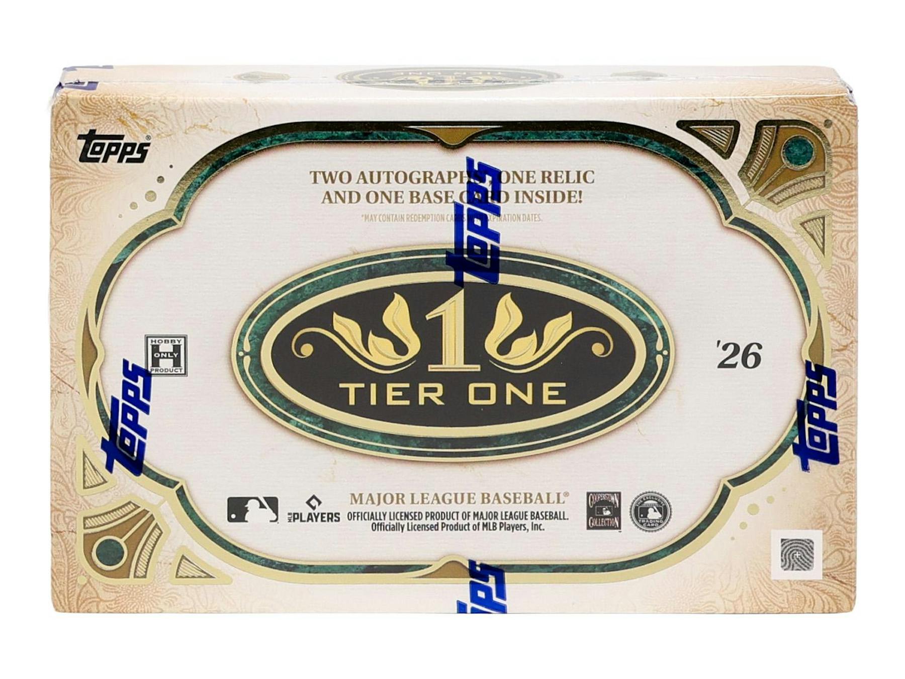 2026 Topps Tier One Baseball Hobby Box (Presell 6/24)